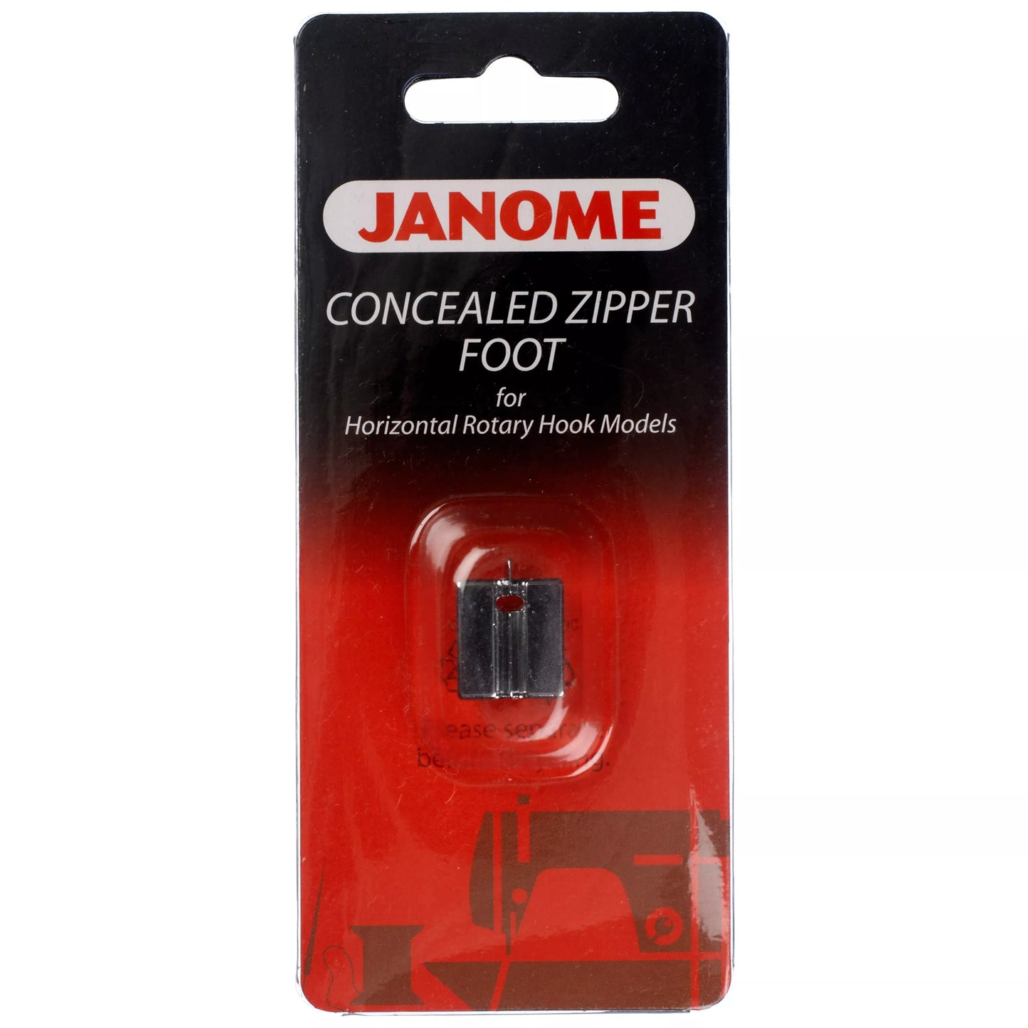 Janome - Conceal® Zipper Foot Category B/C