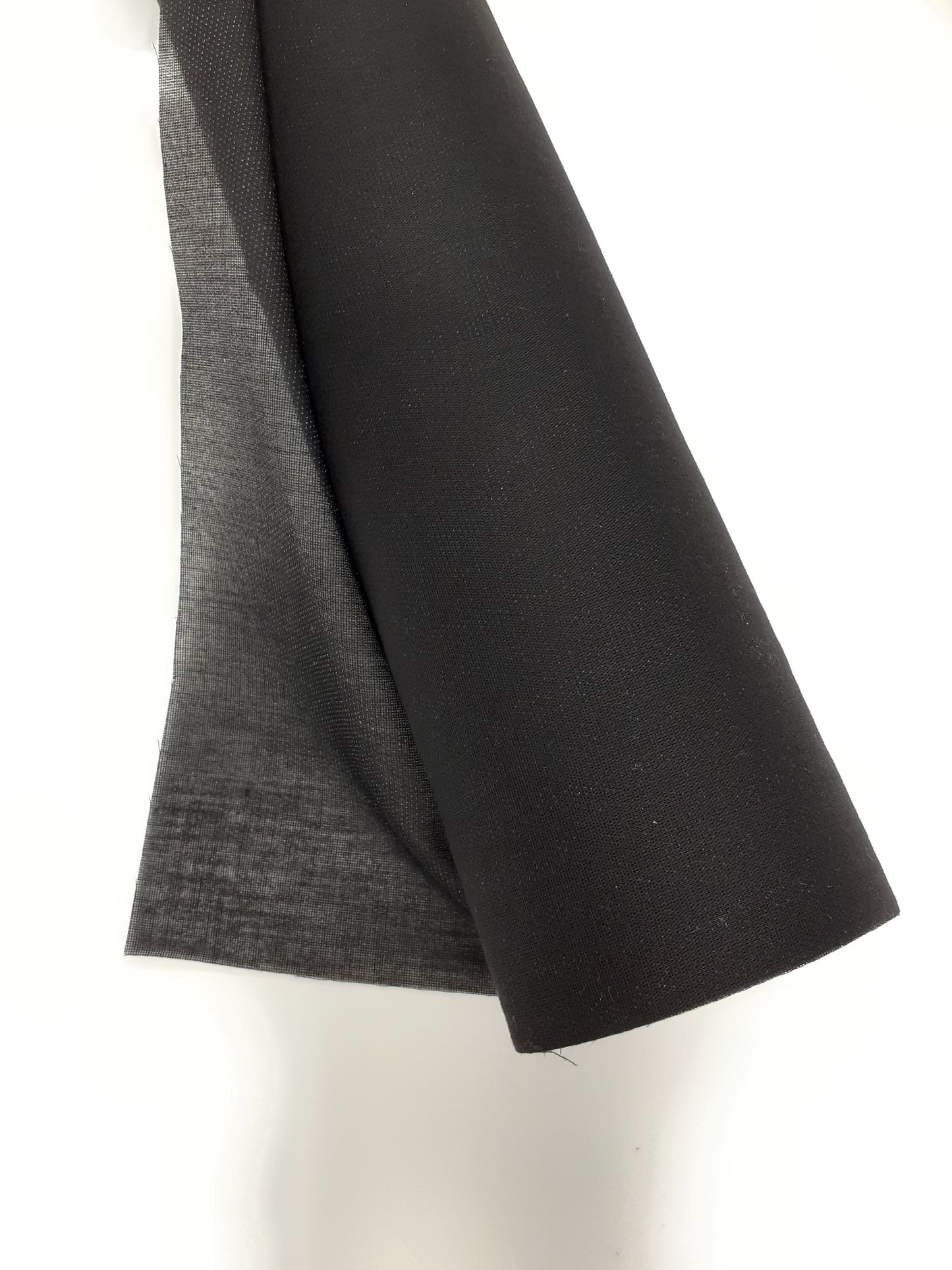 Woven Lightweight Fusible Interfacing - Ecru or Black -G740