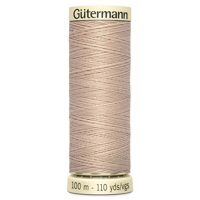 121 Light Beige Gutermann Sew All 100m Thread