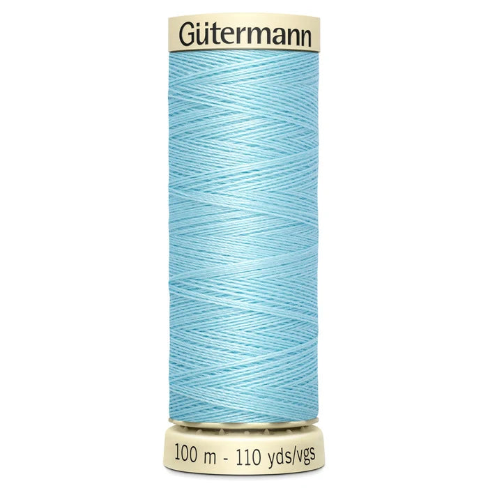 195 Light Blue Gutermann Sew All 100m Thread