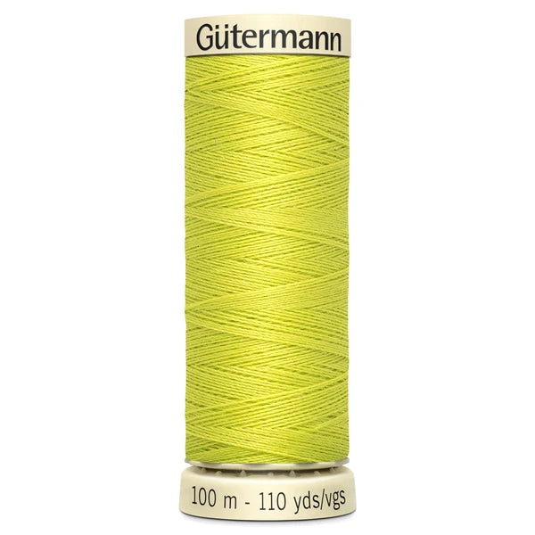 334 Lime Green Gutermann Sew All 100m Thread