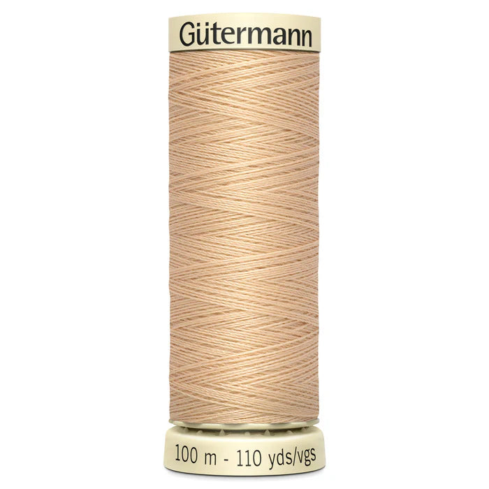 421 Warm Sand Gutermann Sew All 100m Thread