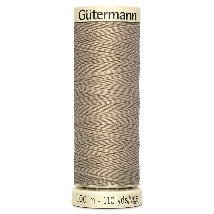 464 Mushroom Gutermann Sew All 100m Thread