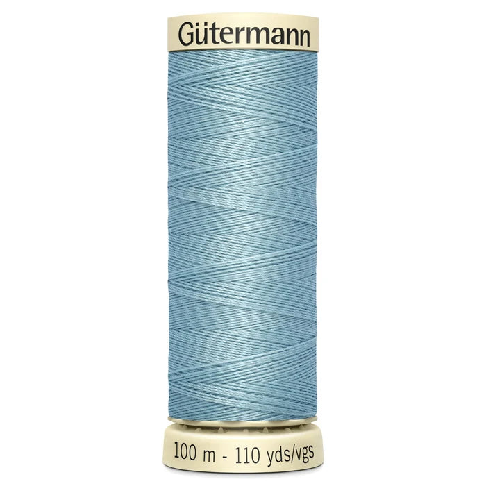 71 Bright Blue/Grey Gutermann Sew All 100m Thread