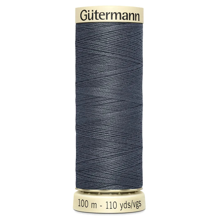 93 Dark Blue Grey Gutermann Sew All 100m Thread
