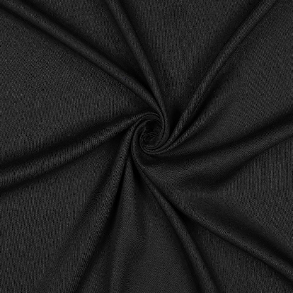 Black Viscose Sandwash Tencel