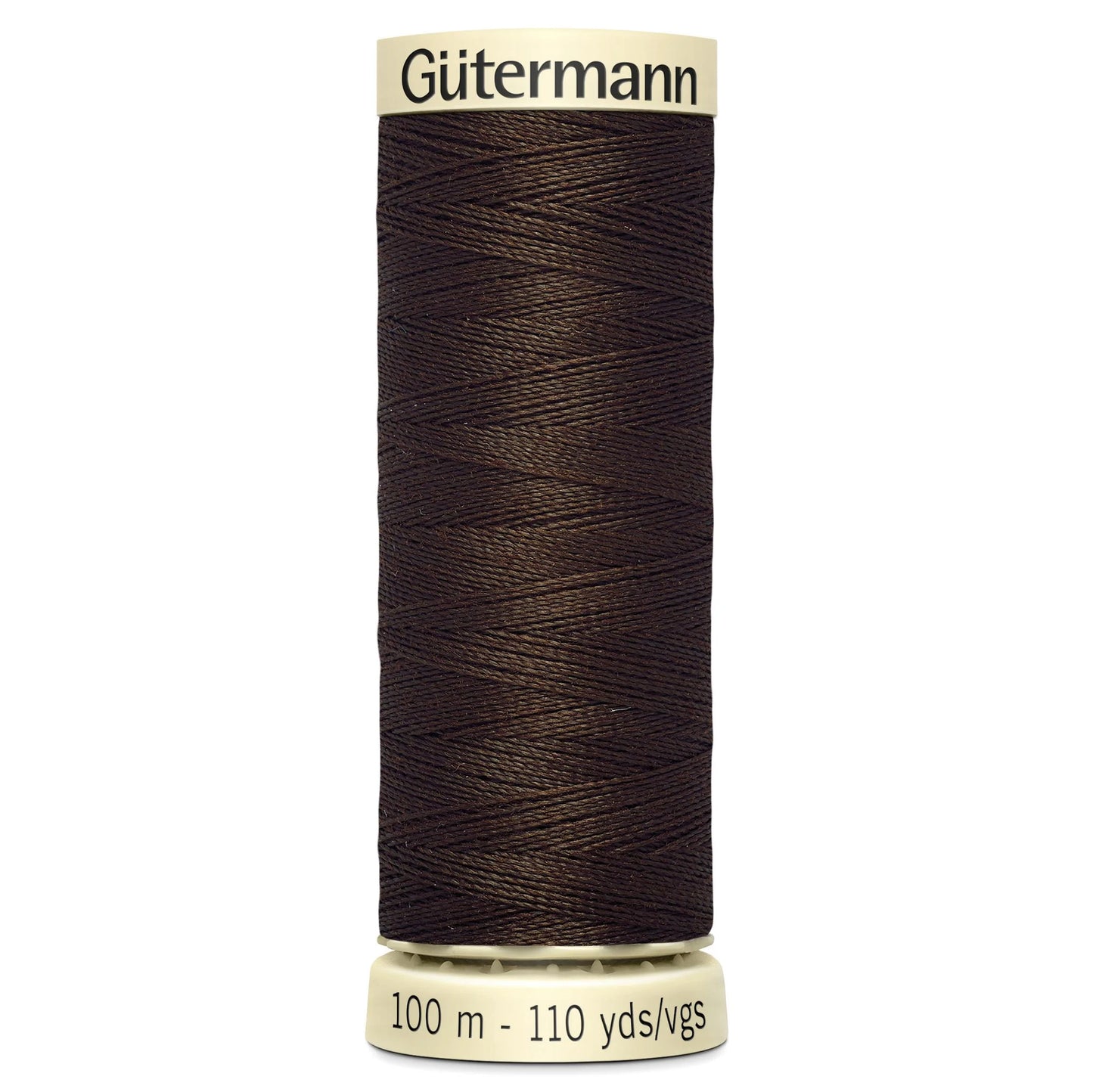 406 Dark Brown Gutermann Sew All 100m Thread