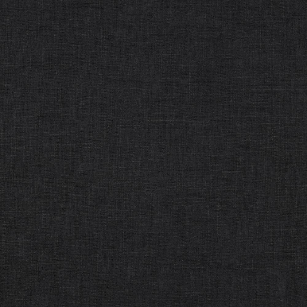 Washed Linen Blend Black