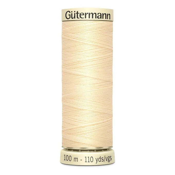 610 Champagne Gutermann Sew All 100m Thread