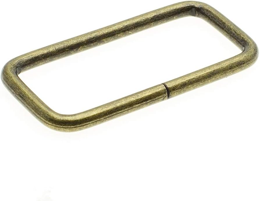 Rectangular Brass Slider 45mm