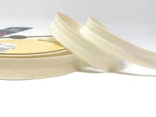 Ivory Polycotton Bias Binding