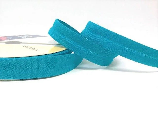 Turquoise Blue Polycotton Bias Binding