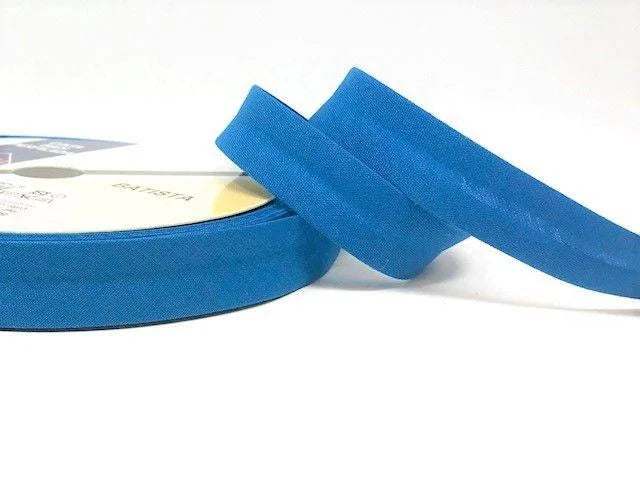 Azure Blue Polycotton Bias Binding