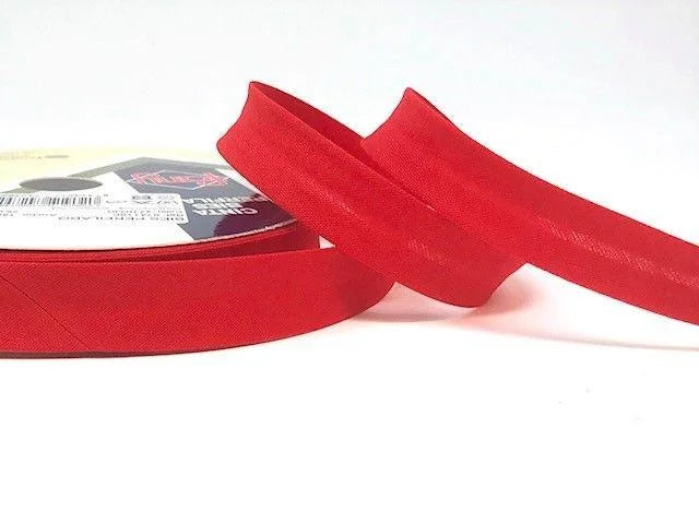 Brick Red Polycotton Bias Binding