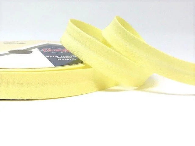Lemon Polycotton Bias Binding