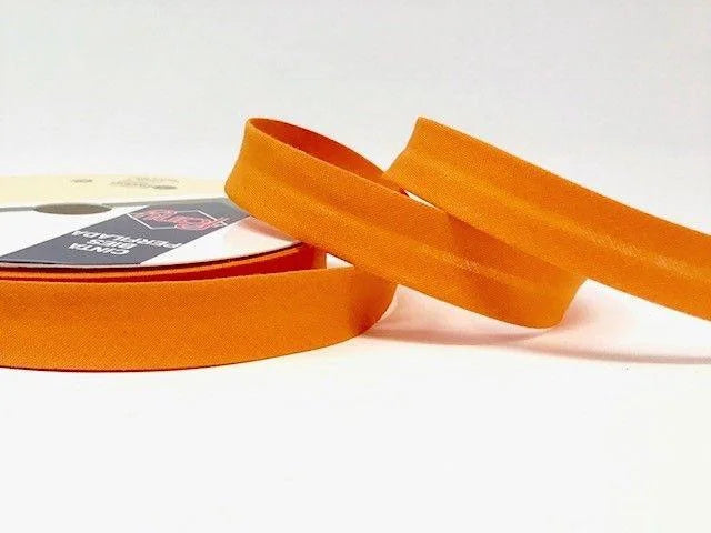 Orange Polycotton Bias Binding