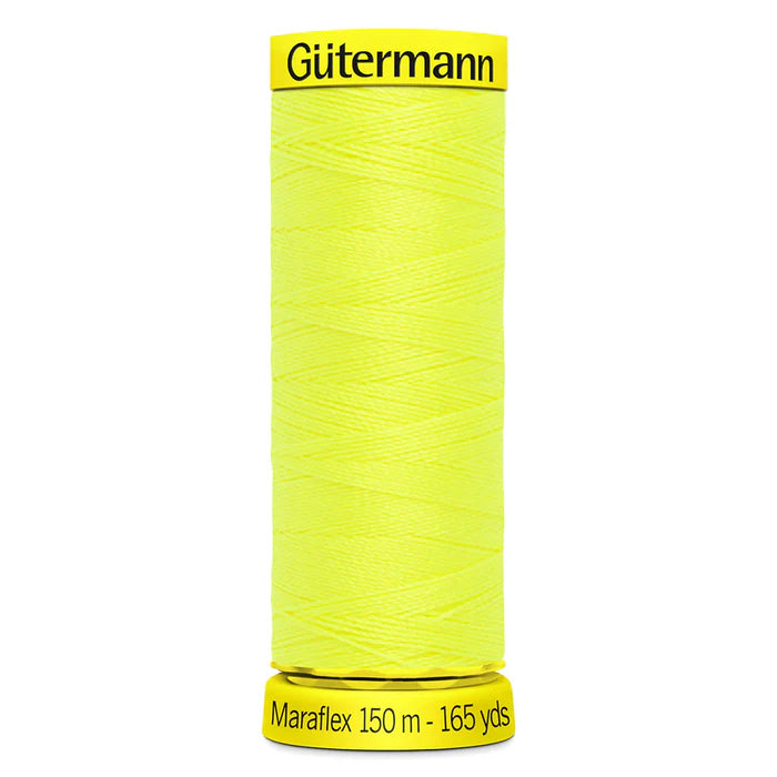 3835 Neon Yellow Gutermann Maraflex Thread 150m