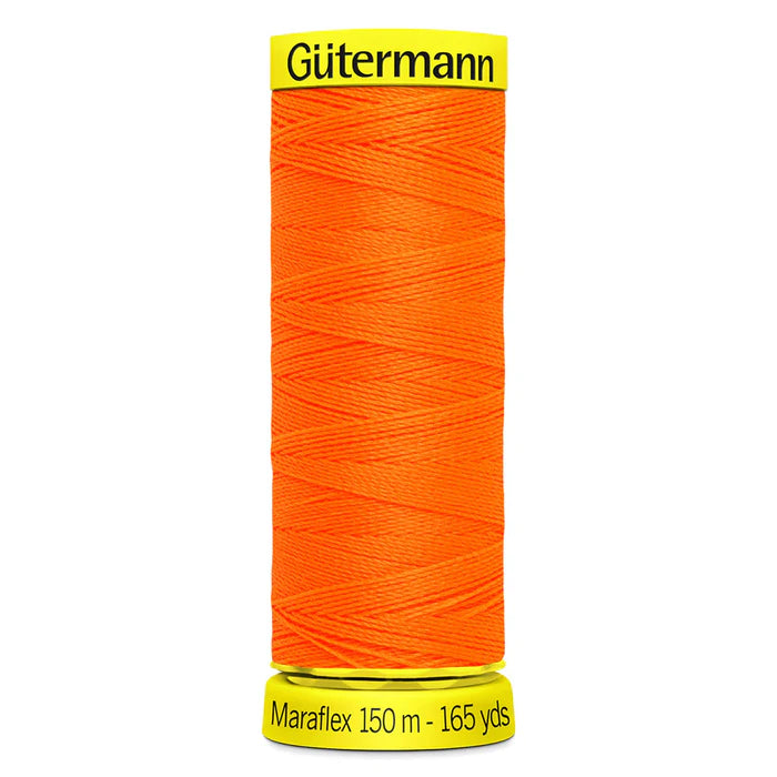 3871 Neon Orange Gutermann Maraflex Thread 150m