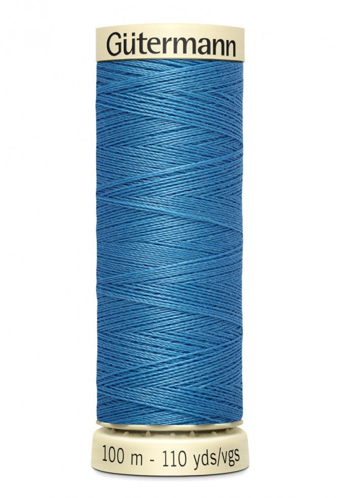965 Mid Blue Gutermann Sew All 100m Thread