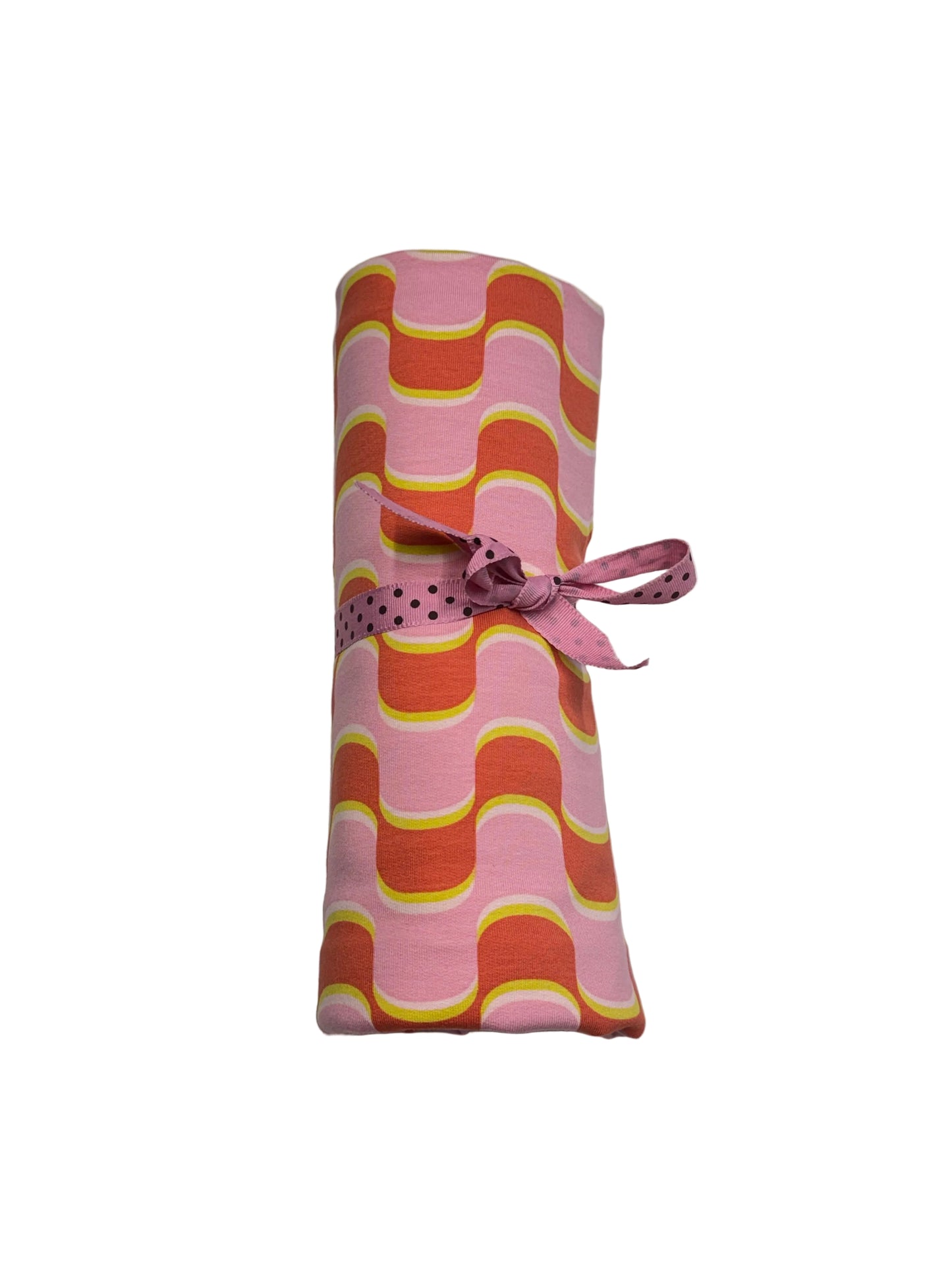 French Terry pink waves jersey Remnant