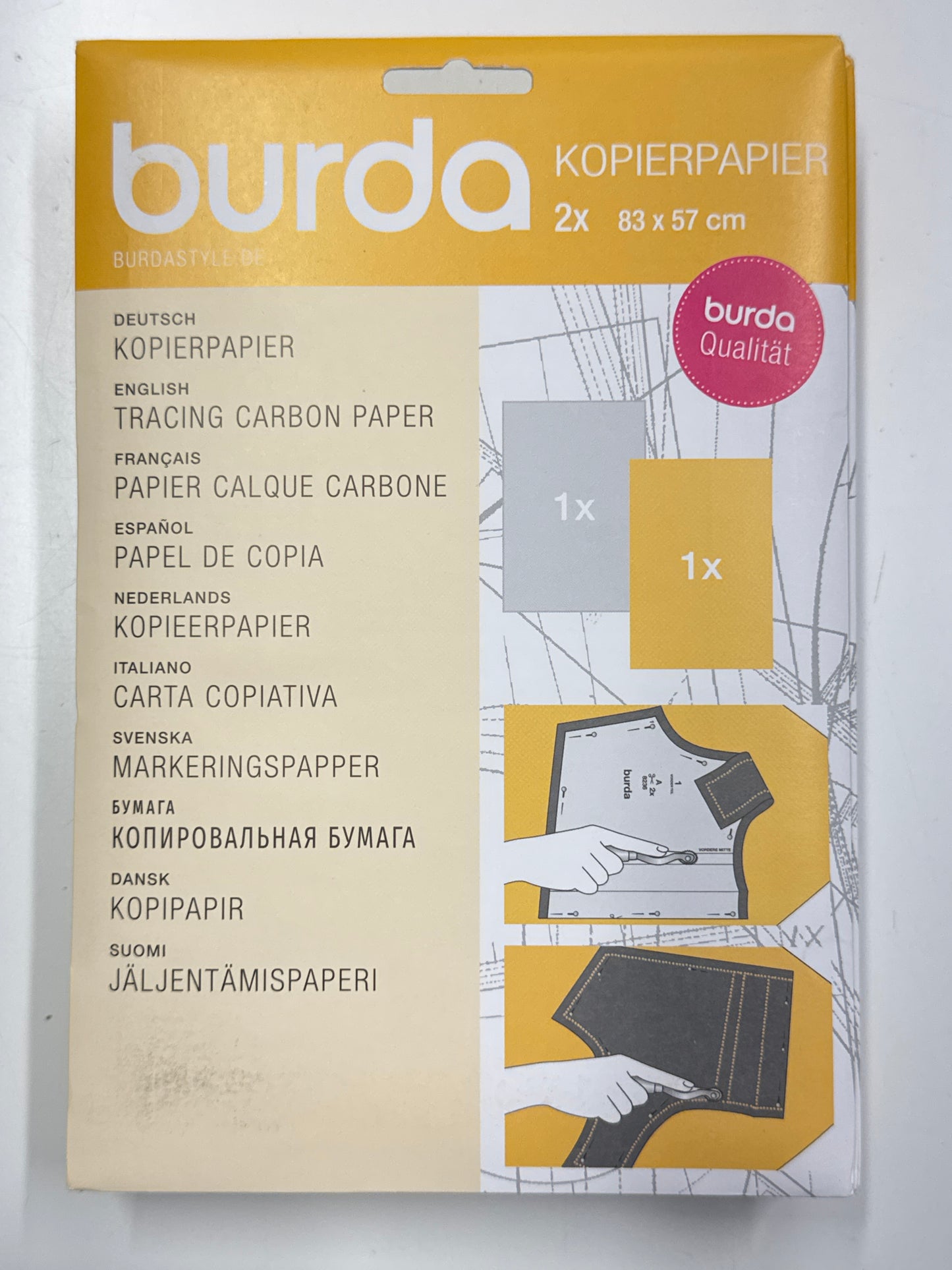 Burda Tracing Carbon Paper