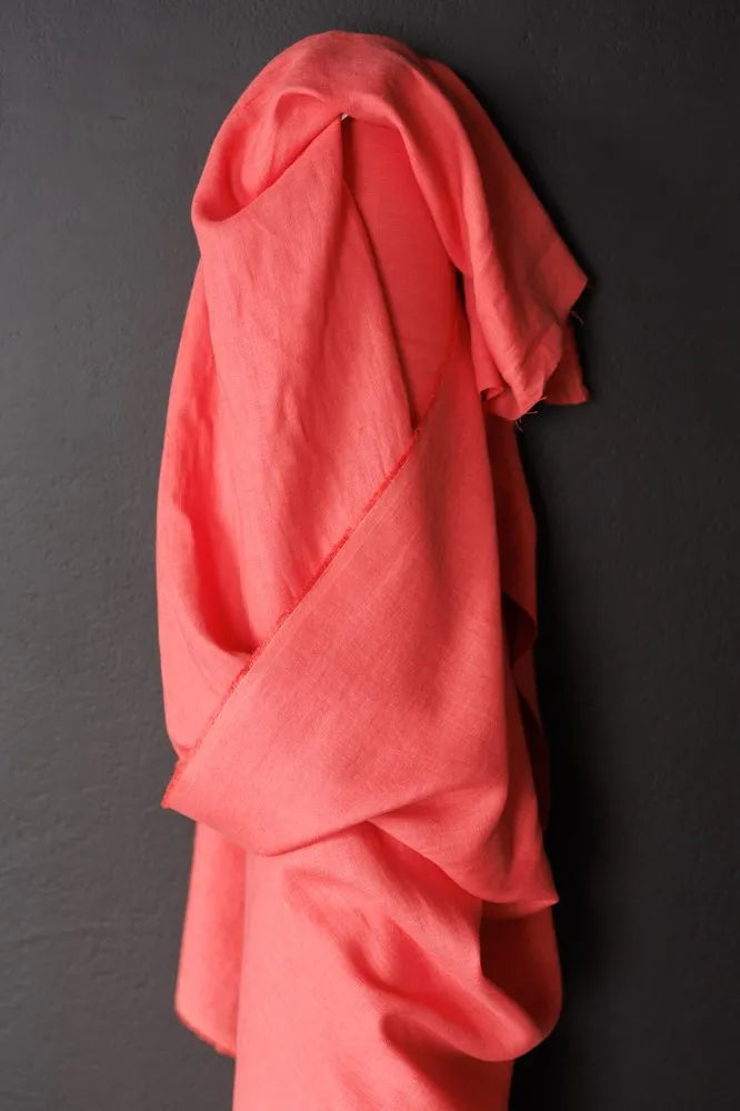 185 Linen Cool Coral - Merchant and Mills
