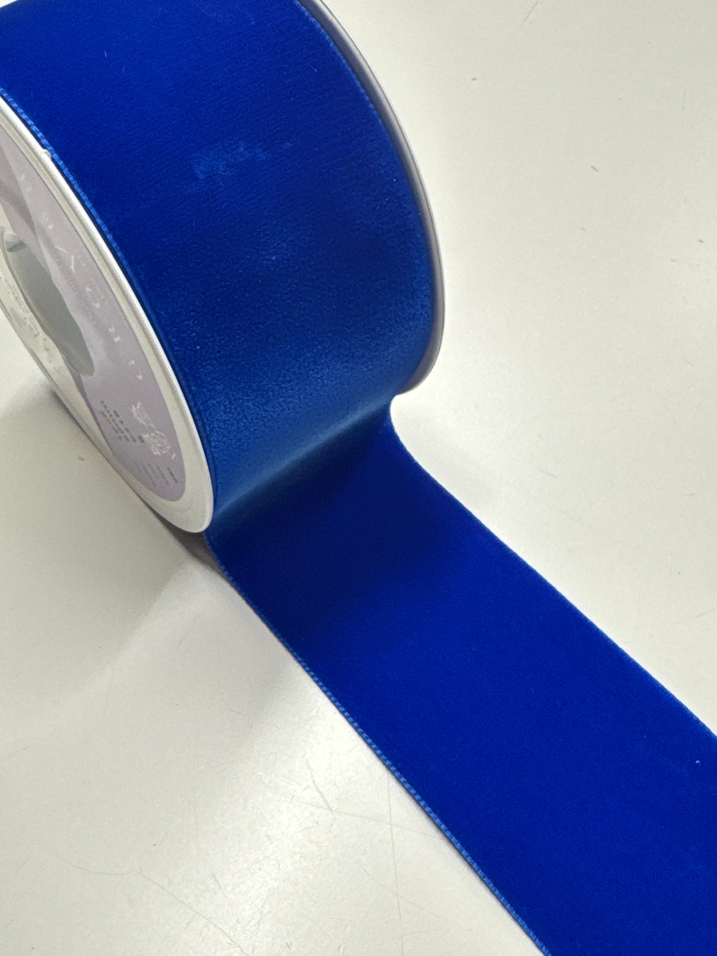 Cobalt - Velvet Trimming Ribbon