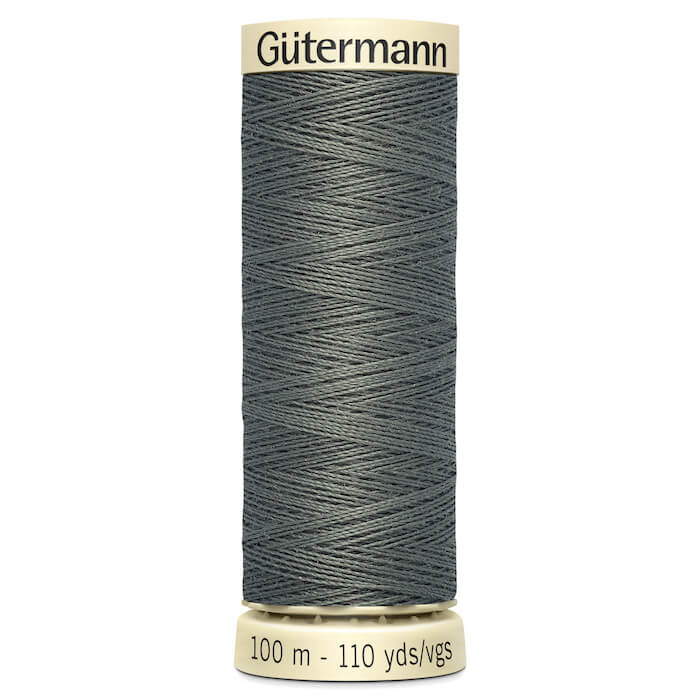 635 Dark Grey Gutermann Sew All 100m Thread