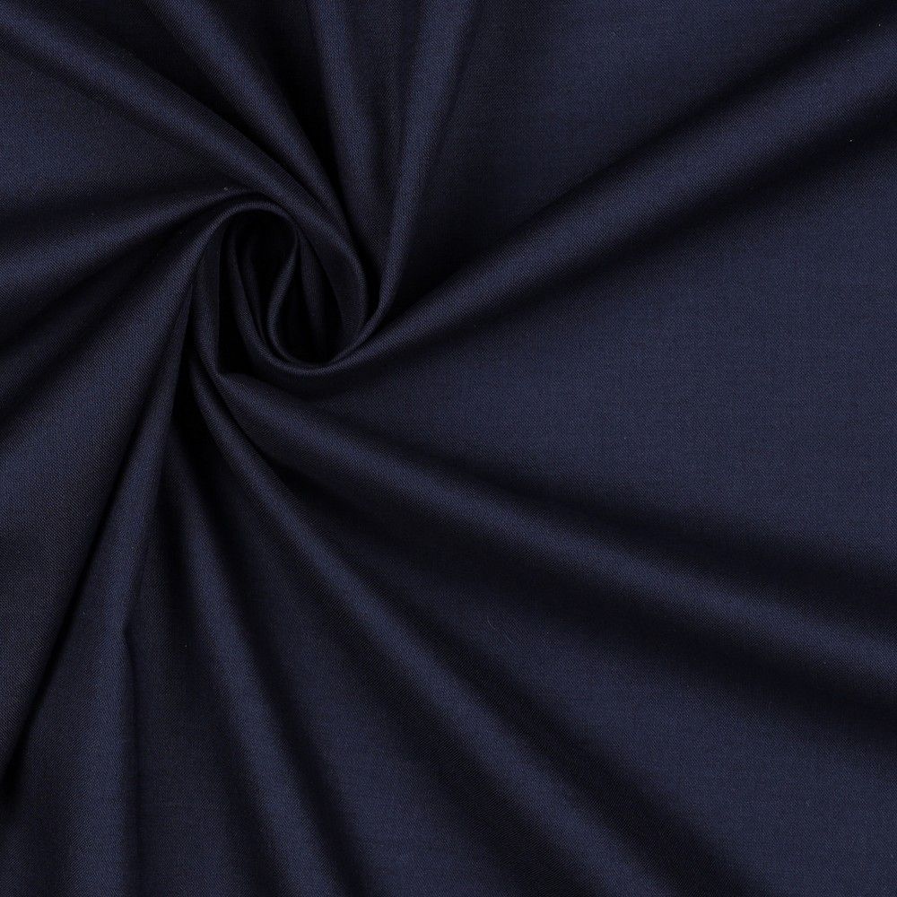Navy Cotton Voile