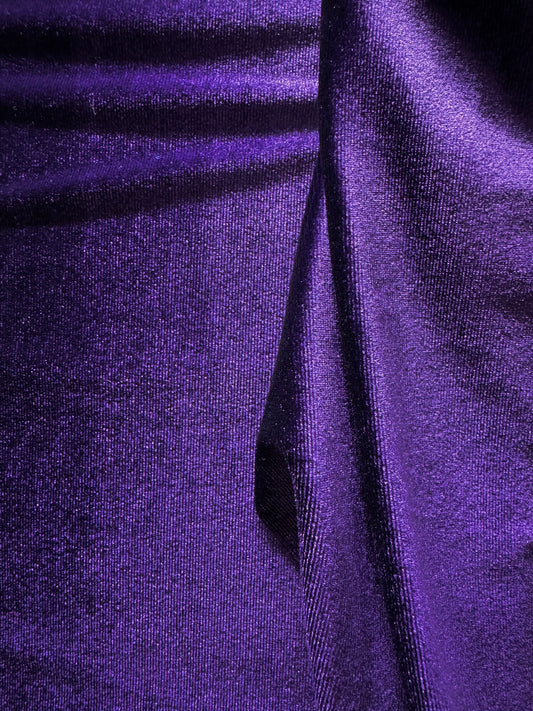 Purple Stretch Velvet