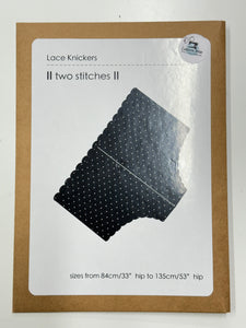 Two Stitches Lace Knickers Pattern