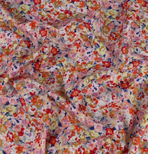 Abstract blooms in pink - Cotton Lawn