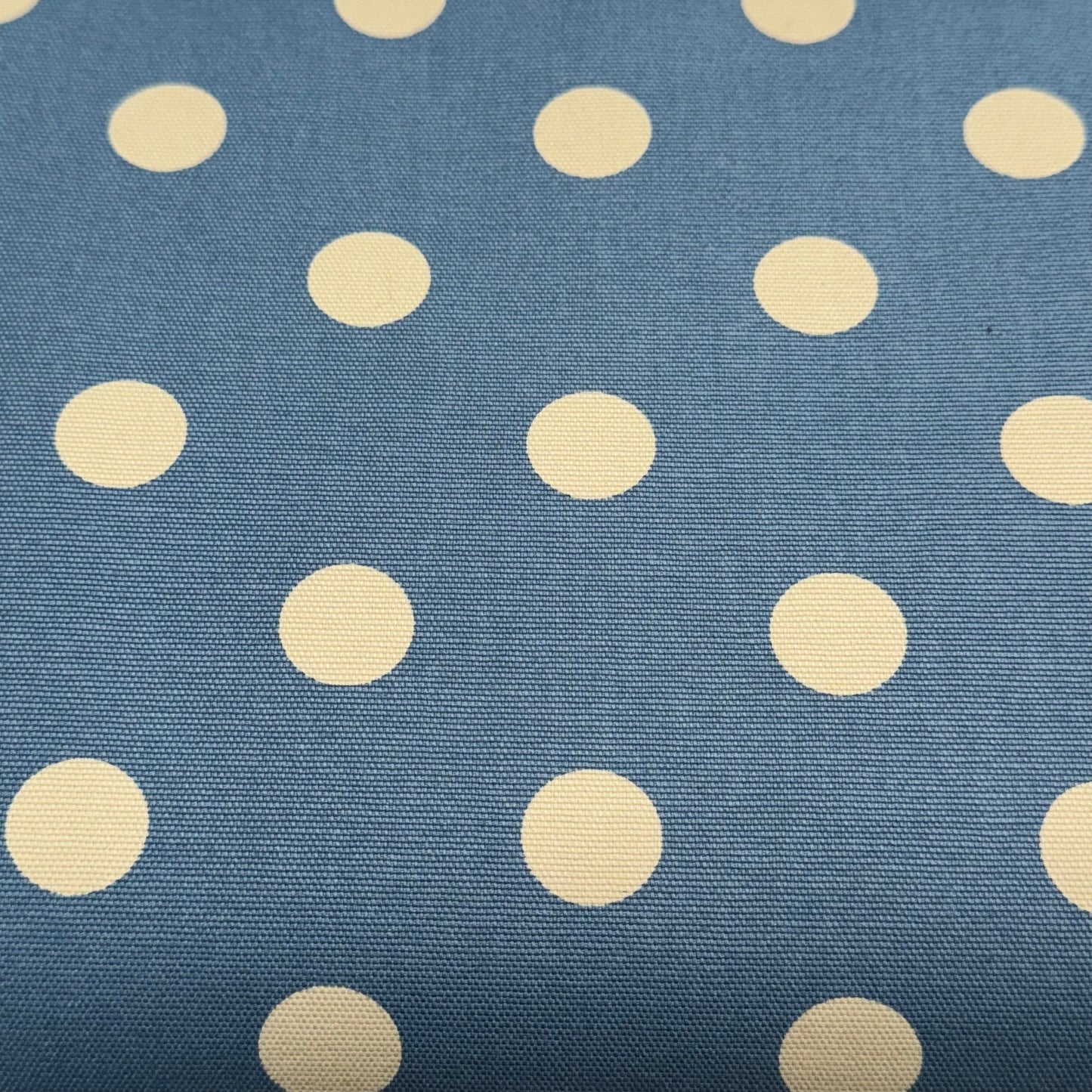 100% Cotton Duck Spot Blue
