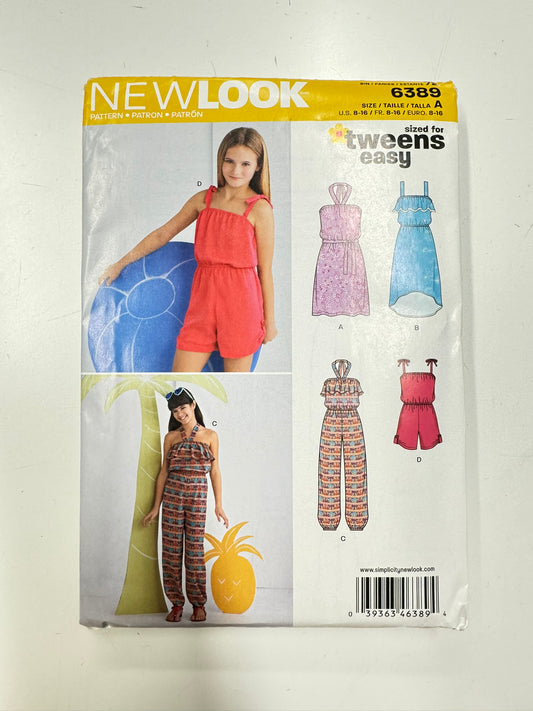 New Look Tweens Easy Romper/Jumpsuit 6389