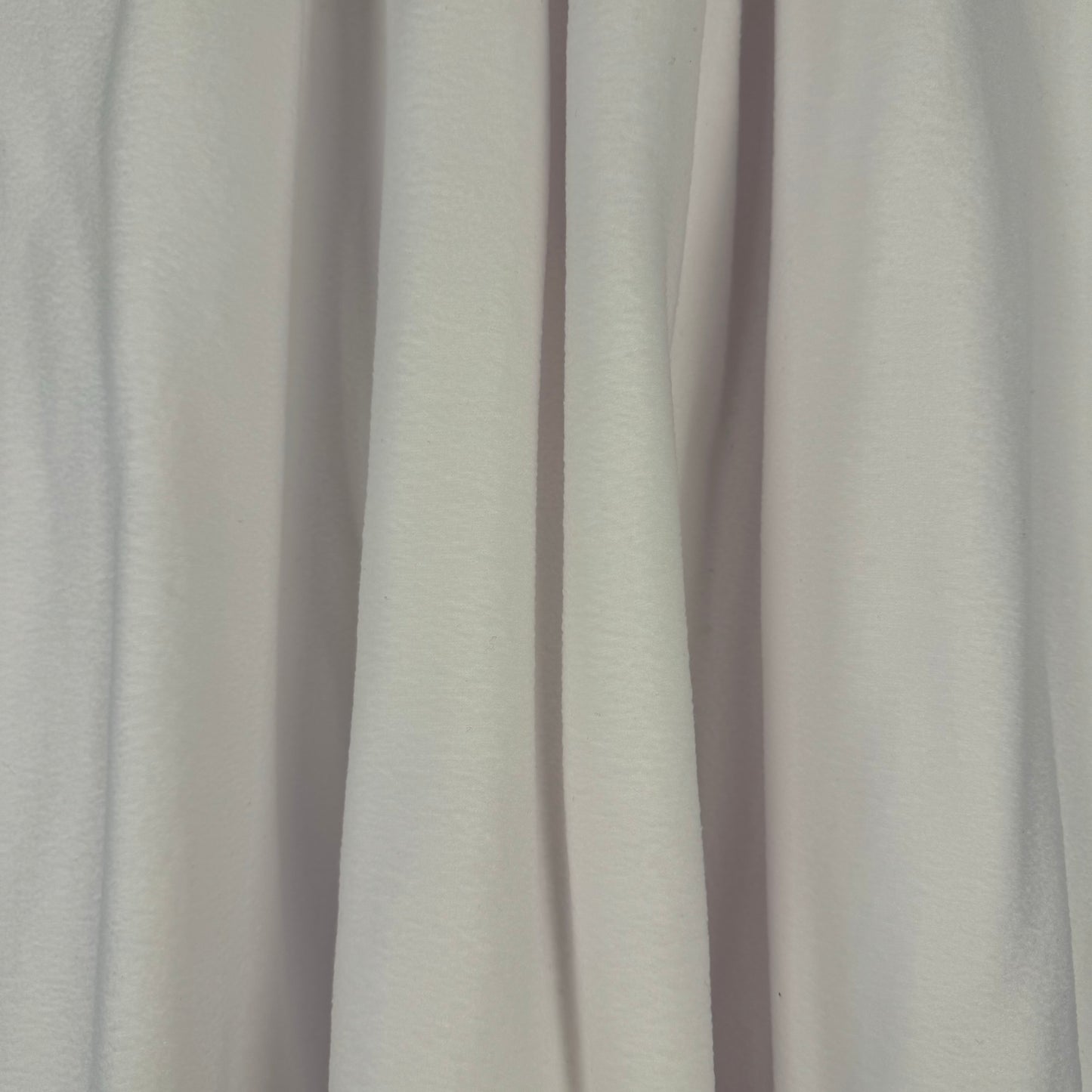 Solid White - Anti-Static Fleece