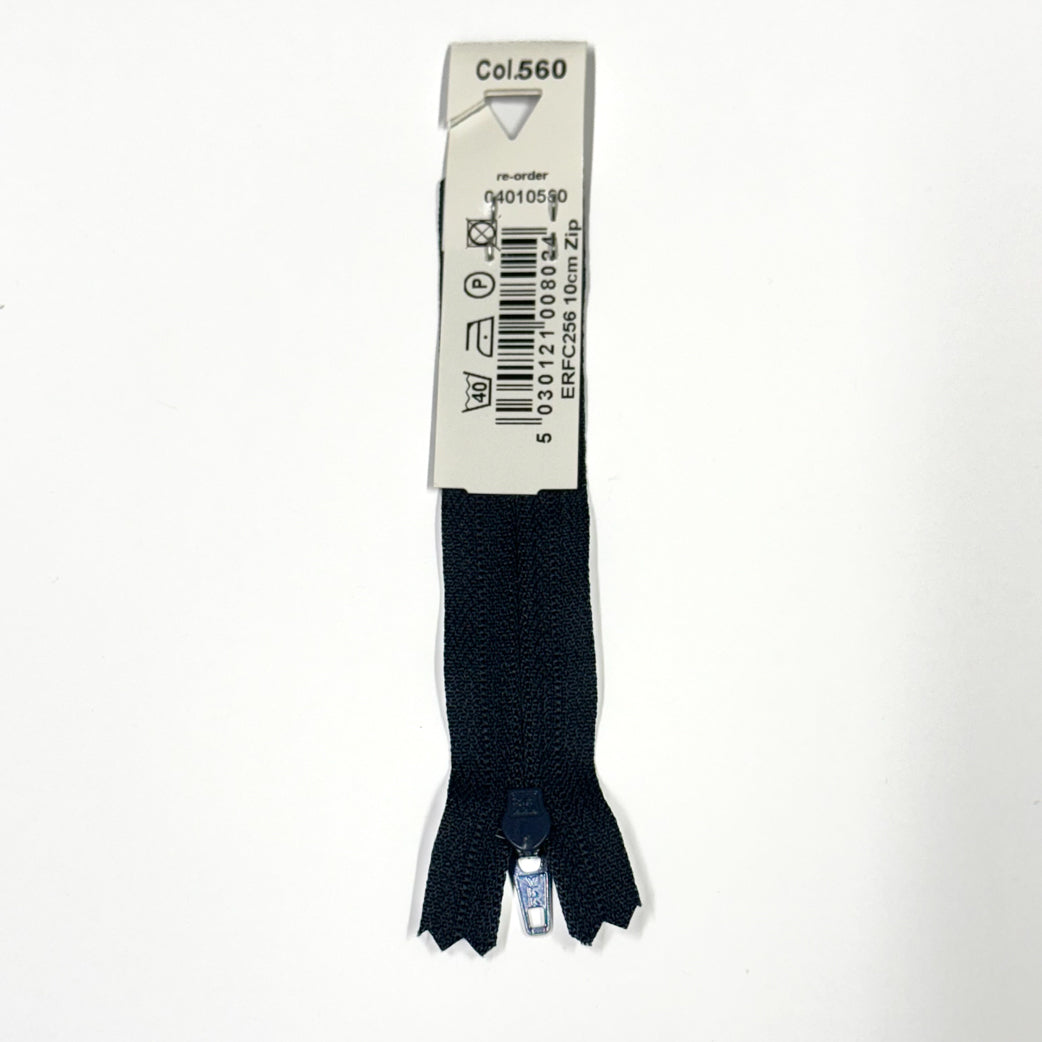 Dark Navy 560 YKK Standard Zip