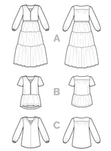 NICKS DRESS & BLOUSE - Closet Core Patterns