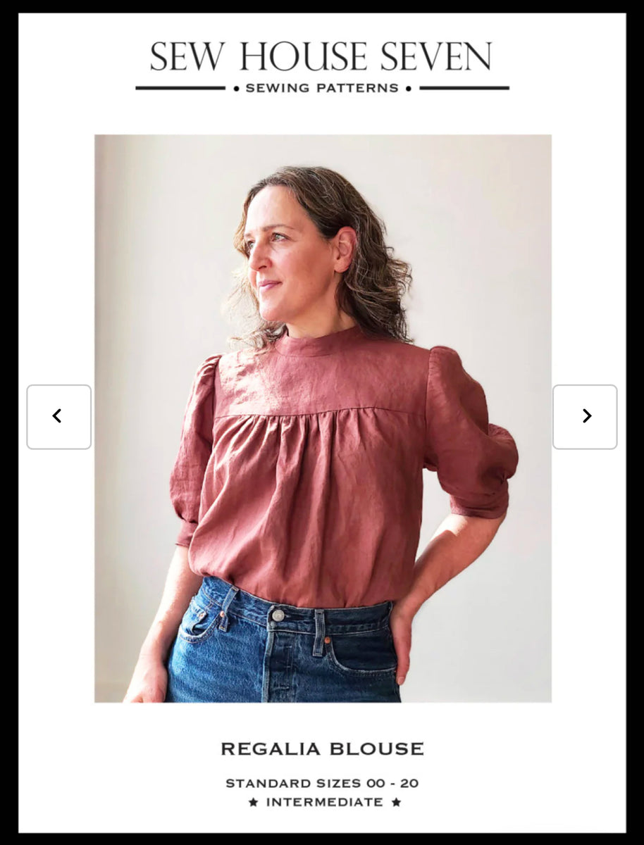 Sew House Seven - REGALIA BLOUSE – The Carolyn Rose School of Sewing