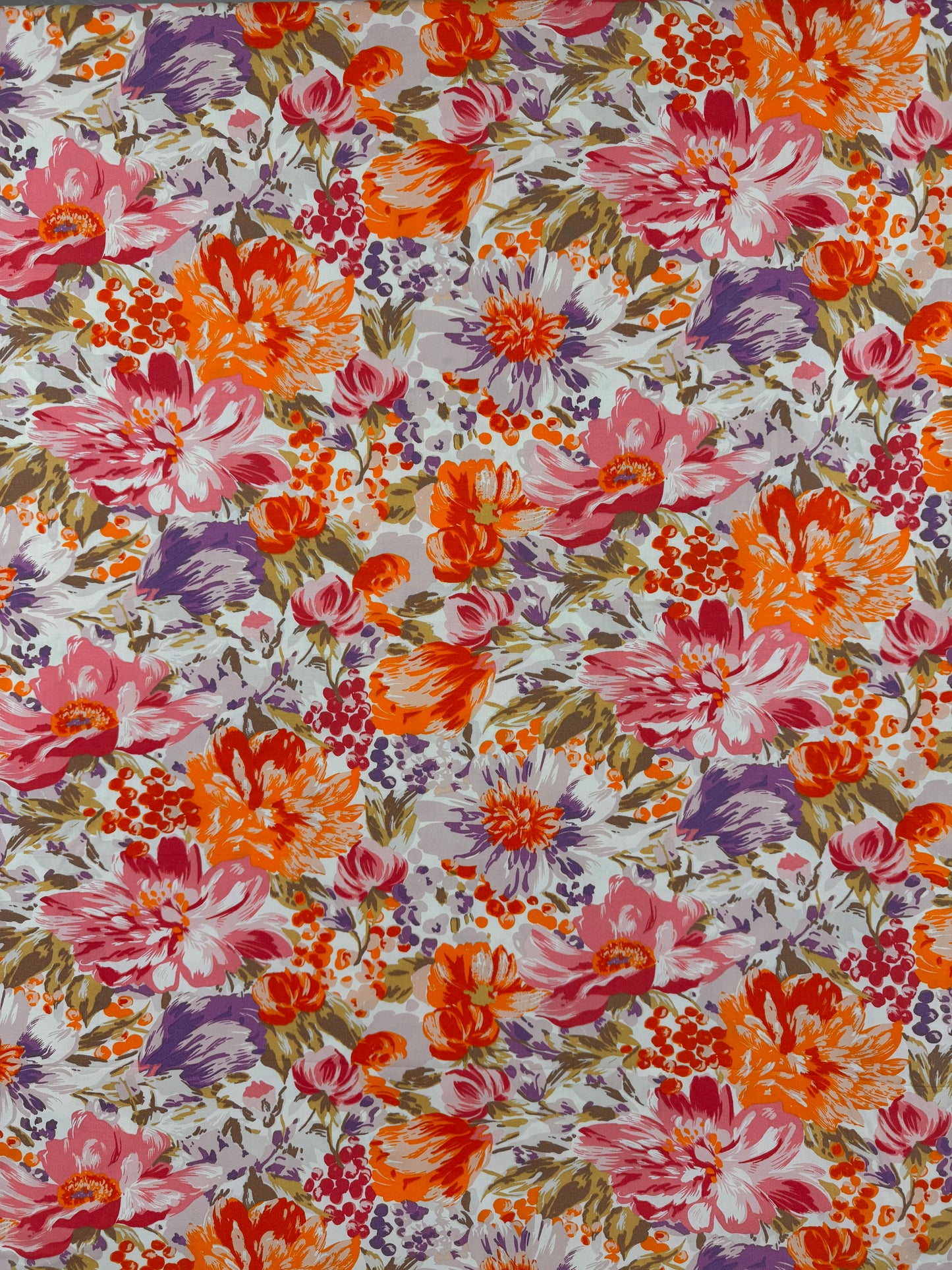 Orange Summer Floral