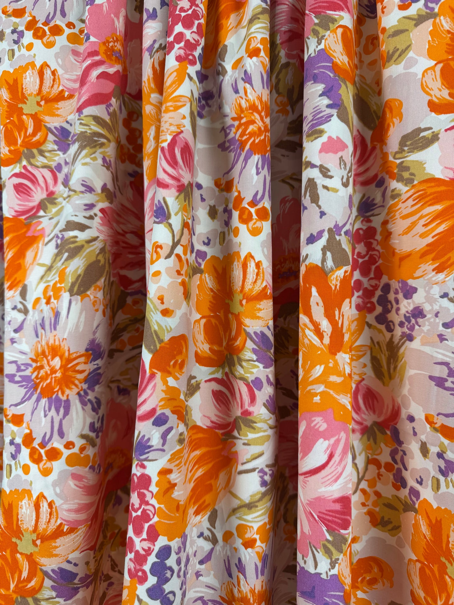 Orange Summer Floral