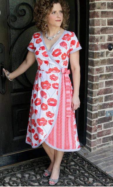 Ramona Wrap Dress- Serendipity Studio