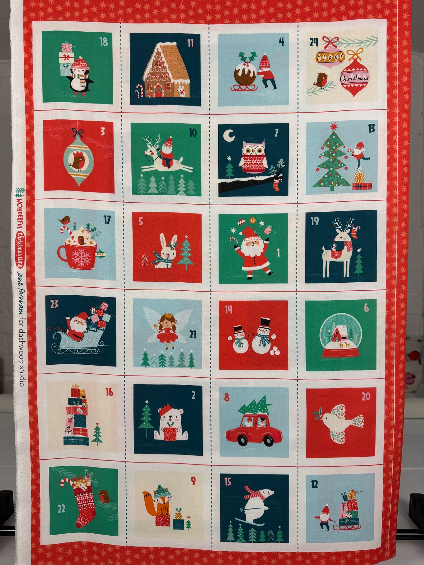 Wonderful Christmas Time Advent Panels ADVENT2471