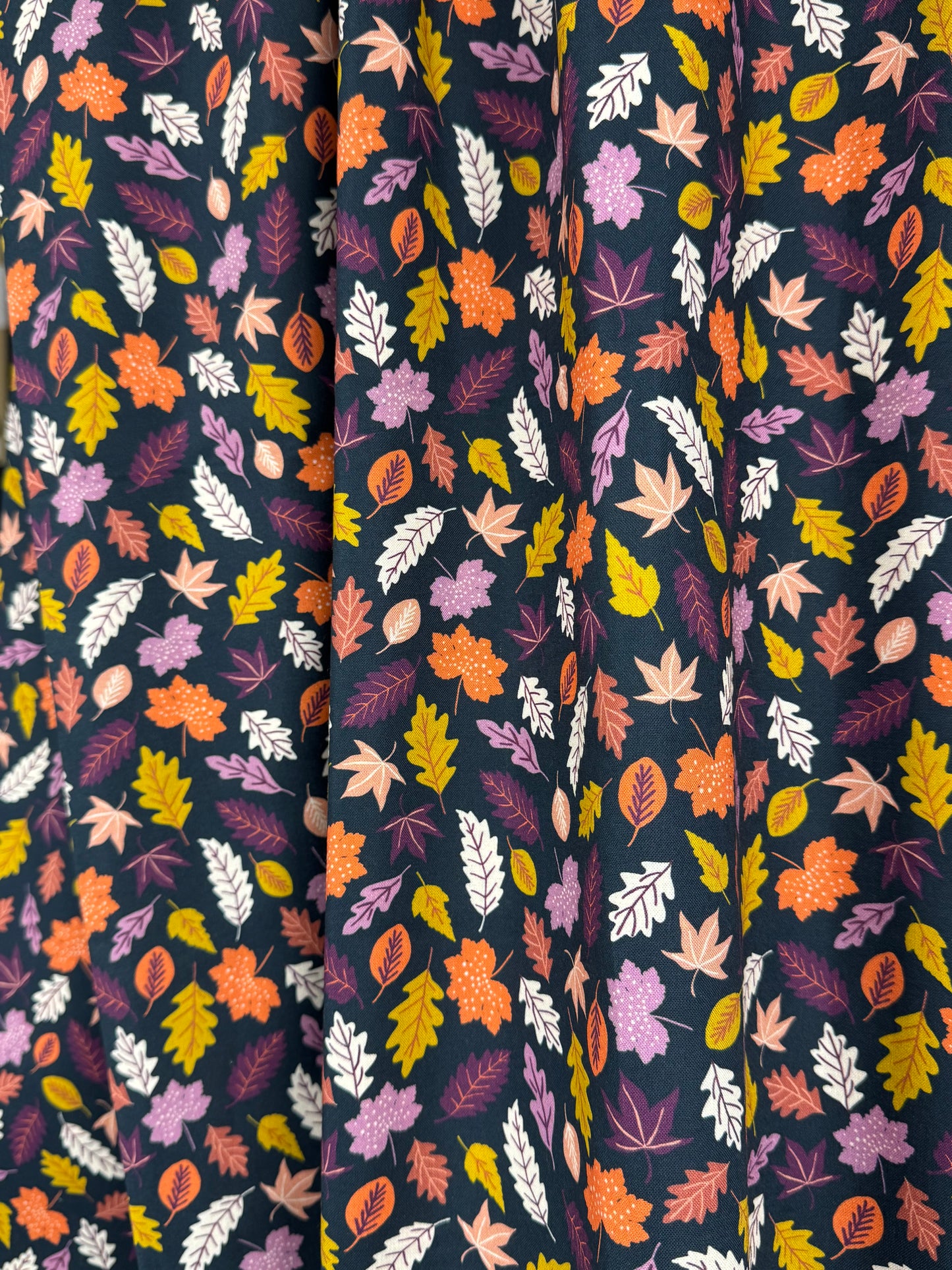 Woodland Wander Navy Quilting Cotton WOOD2521