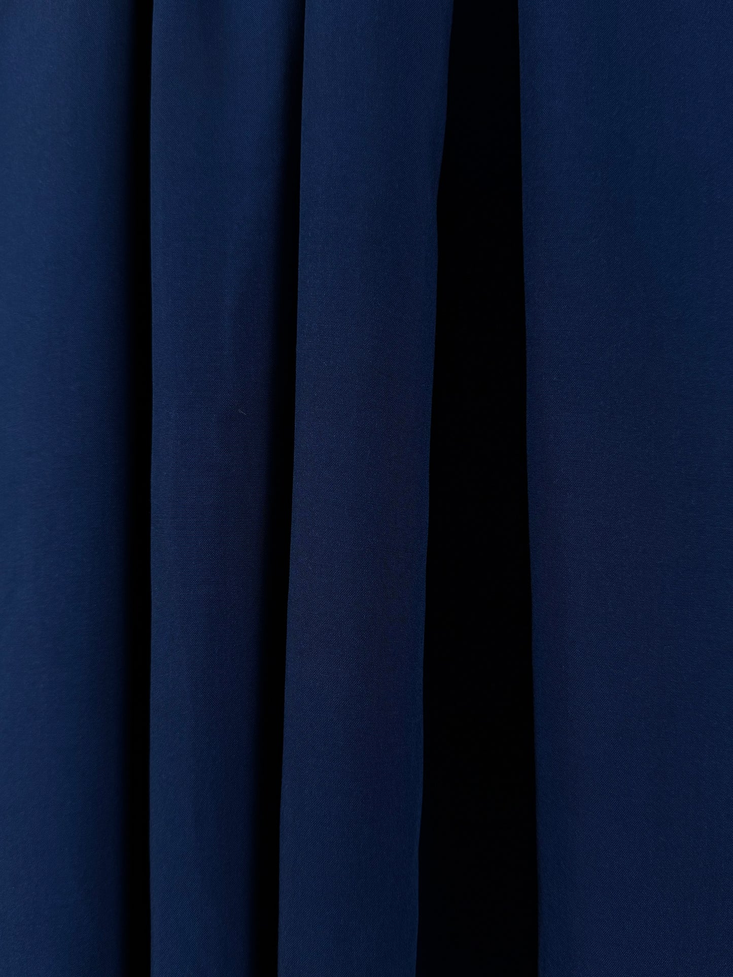 Woven Viscose Poplin Navy