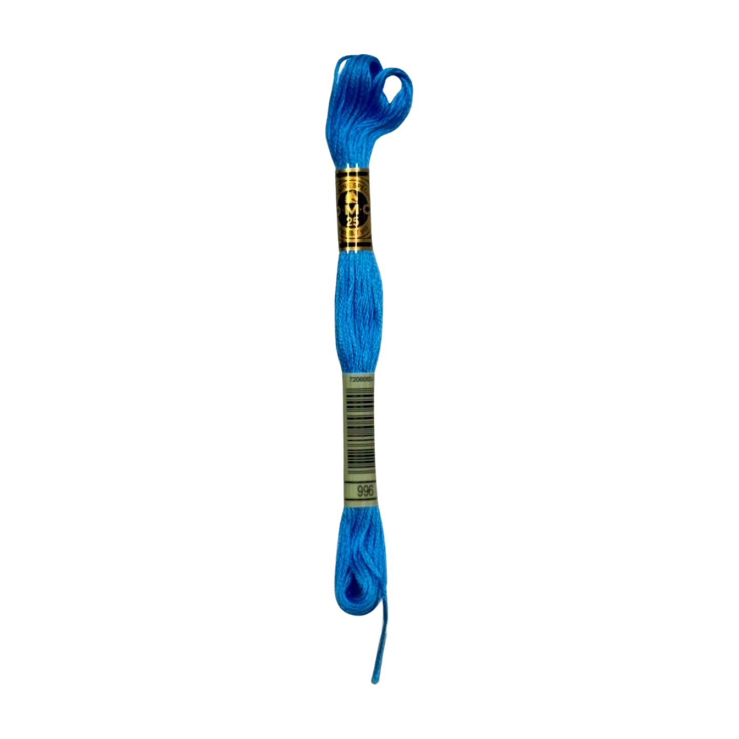 Electric Blue DMC Embroidery Thread 996