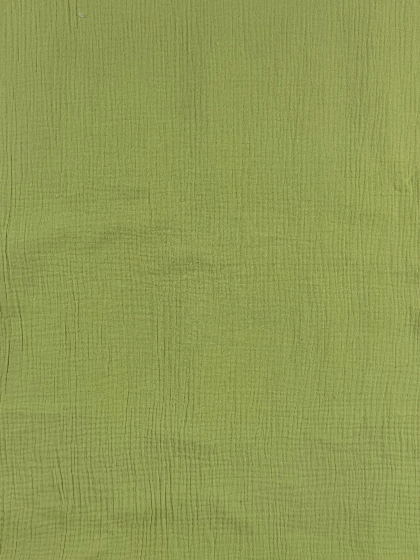 Pale Lime Double Gauze