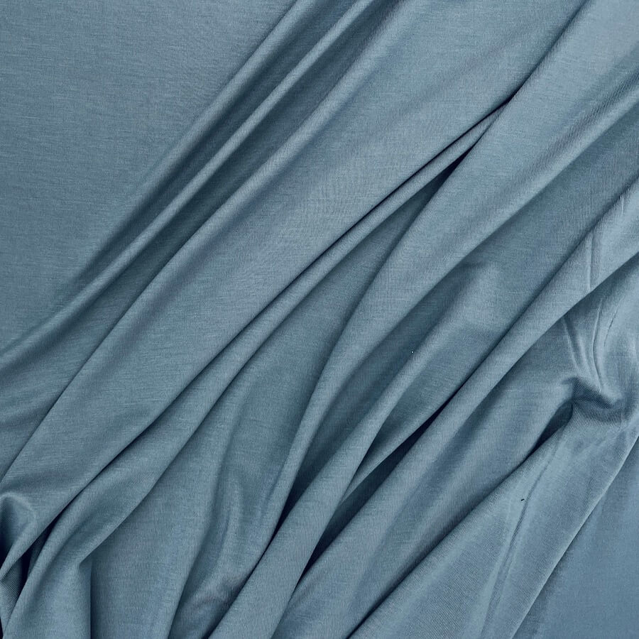 Supersoft Bamboo Jersey- Denim Blue