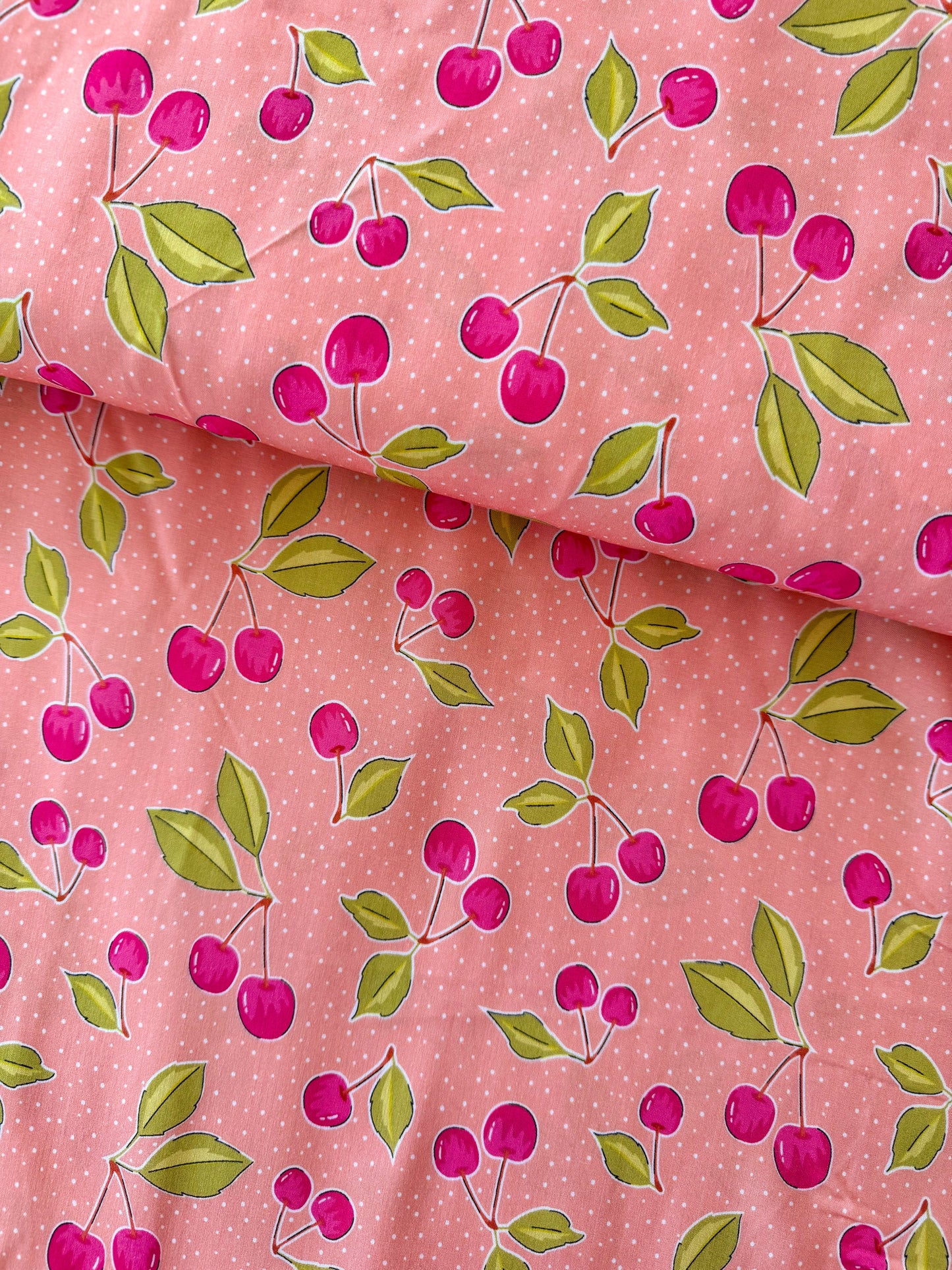 Cherry Pop Viscose by The Crafty Pie