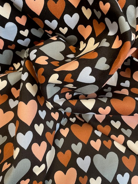 Autumn Hearts - Oeko-Tex Babycord SW58