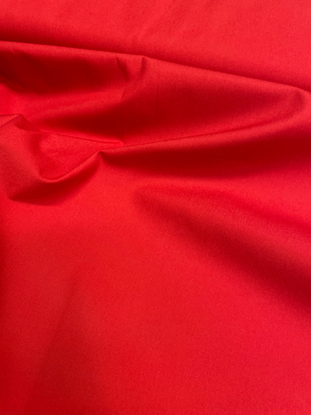 Red cotton twill